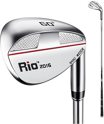 XUCS Wedges De Golf, Cuña De Arena Lob De 56/60 Grados, Cara Fresada CNC, Cabeza De Barra De Acero Inoxidable, Palos De Golf para Hombres Y Mujeres