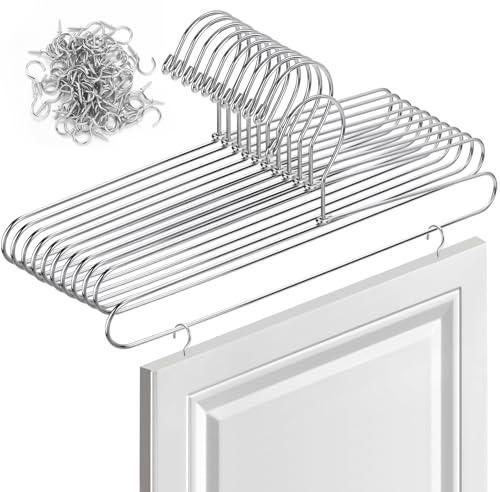 15 Pack Cabinet Door Painting Hanger 14.57 x 5.24 inch Dpor Paint Rack Kit Tool with 80 Pcs Zinc Plated Metal Screw-in Cup Hooks Cabinet Painting Drying Stand Accessories Holder