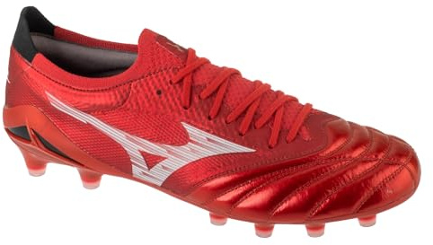 Mizuno Morelia Neo IV Beta Elite MD - Scarpe da Rugby, Colore: Rosso Rubino, Rosso Rubino, 42 EU