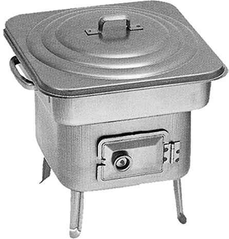 Forno Basso 'Pic Nic' A Carbonella. In Lamiera Stampata.