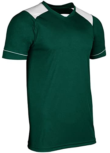 Attacker Soccer Jersey, Adult Small, Forest Green