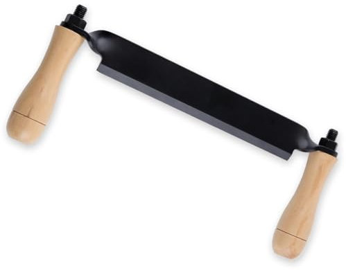 Knoruley 10 Rabot Droit de Menuiserie à Tirage Droit Outil à Écorcer le Bois Couteau à Dégauchir en Bois Outil à Écorcer le Bois Pelle à Écorce