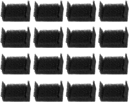 16 Pièces Filtres en Mousse Fontaine Eau, Fontaine Mousse éponge pour Animaux, Filtre en Mousse de Remplacement Filtre pour Fontaine à Eau pour Chat Remplacements D'éponge de Filtre