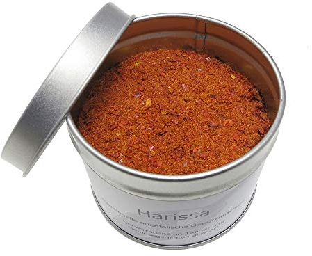 Mélange d'épices Harissa Mélange oriental La Natura Originale du Maroc 70g ✔ Mélange d'épices original pour tajine, couscous, viande, volaille, poisson, légumes et riz ✔ sans sel, végétarien