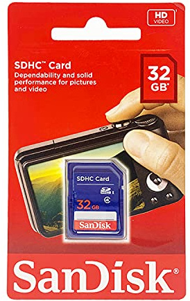 SanDisk SD ™ 32 gb 32 gb sd Memory Card – Memory Cards (32 GB, SD, 15 MB/s, blue)