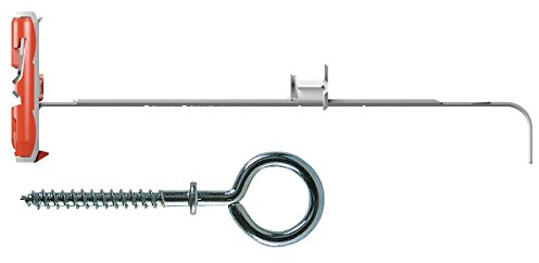 Fischer Tasselli per Cartongesso DUOTEC 10 H con Occhiolo Chiuso, Fissaggio ad Ancora per Carichi Elevati su Pannelli e Lastre, Foro 10 mm, 544479