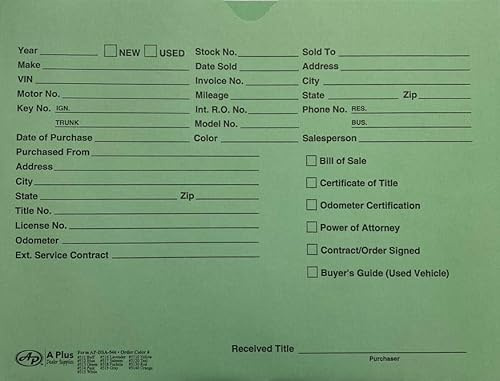A Plus Automotive Dealer Jackets Green DSA-546#513(W4)