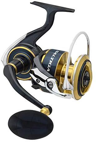Daiwa 20 Saltiga (G) 14000-XH - Rolle Spinnrolle, Meeresrolle fürs Angeln auf kampfstarke Raubfische, Angelausrüstung für schweres Spinnfischen