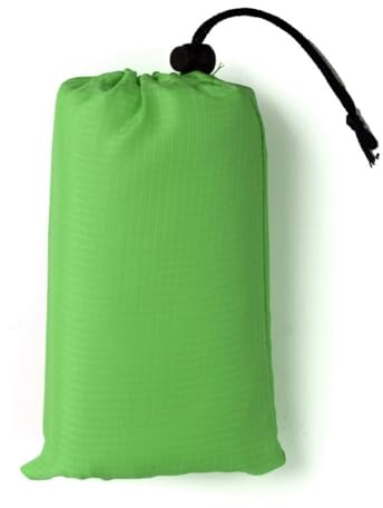 Ultralight camping tarp vattentät markplåt kompakt tält fotavtryck för utomhus vandring 1,4x2 m fotavtryck
