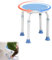 Suusolny 360° Drehbarer Duschhocker Höhe einstellbar 36-51cm Duschhilfe rutschfest Badhocker Duschstuhl Badehocker Badsitz Duschsitz für Schwangere Alte
