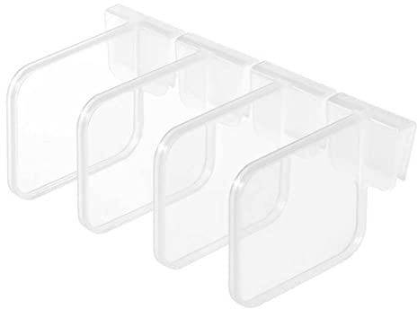 Réfraction de tiroirs Diviseurs Séparateurs d'étagère de réfrigérateur Cuisine Refrigérateur Séparateur de porte Séparateur d'étagère pour congélateur.