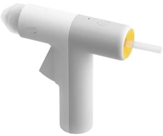 Pistola Silicona Caliente, Pistola de pegamento de fusión en caliente, 4V, batería de litio, pegamento inalámbrico, con barra de pegamento de 125mm, herramientas for el hogar DIY, herramientas de arte