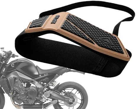Yiohejy Motorcycle Shoe Protector, Motorcycle Shift Pad, Motorbike Gear Shift Cover, Anti-Scratch Foot Cover, Wear Resistant Boots Protector, Motor Bike Accessories