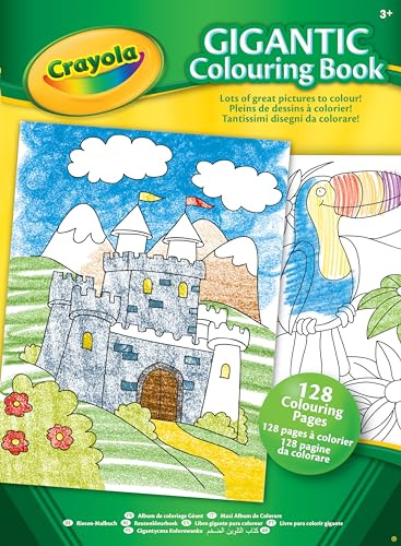 Crayola - 04-1407-E-000 - Livre à Colorier - Album de Coloriage Géant