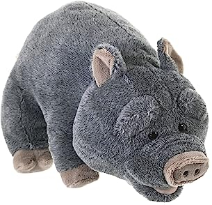 Wild Republic Cuddlekins Hängebauchschwein, Stofftier, Baby-Geschenk für Mädchen und Jungen, Kinder Plüschtier, Kuscheltier Für Babys, Spielzeug aus Recyclingmaterial, 30 cm