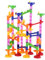 Zerodis 105 StückeDIY Marmor Rennen Labyrinth Bälle Frühe Pädagogische BAU Bausteine Kunststoff Trichter Rutsche Spielzeug