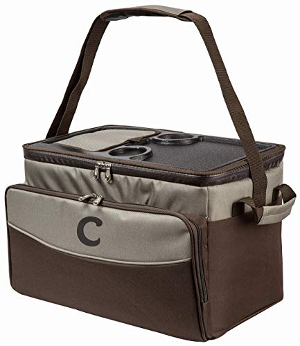 Capture Outdoor, isotherme Tasche “Nouria X-26”, 26 Liter, weiche Kühlbox mit Tablett, Picknick, Wandern, Camping, Biwak,