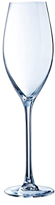 C & S CHEF & SOMMELIER Bellevue 8 Ounce Champagne Flute, Set of 6