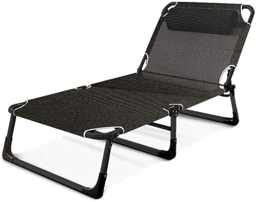 Lettini reclinabili da giardino, reclinabili, pieghevoli, regolabili, per spiaggia, piscina, patio, giardino