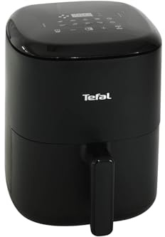 Tefal Easy Fry Compact 3L Heißluftfritteuse, 1 bis 4 Personen, Air Fryer, Friteuse ohne Öl, gesunde und knusprige Rezepte, spart Zeit und Energie, Touchdisplay, 10 automatische Garprogramme, EY1458