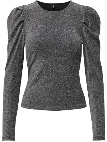 ONLY Haut ONLRICH pour Femme, Noir, L