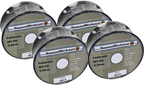 Fülldraht 4 Rollen x 0,9mm 1,0 Kg für Güde Rowi u.a. von deutschem Markenhersteller