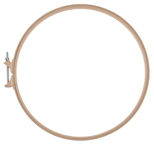 Elbesee 35 cm x 20mm deep Wood Hoop 14 x 3/4, beech Brown, 37 x 5 x 2 cm