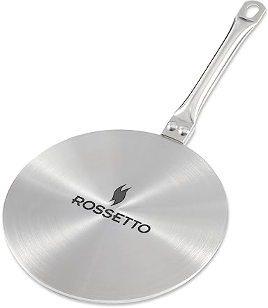 ROSSETTO Adattatore per Induzione in Acciaio Inox, 19cm