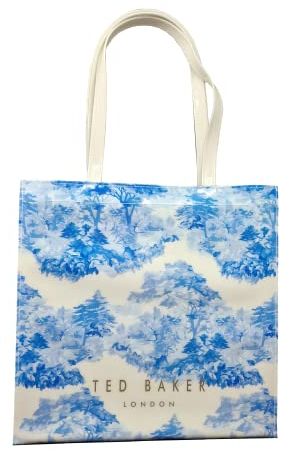 Ted Baker Womens Large Roxicon Romantic Large Printed Icon Bag in White