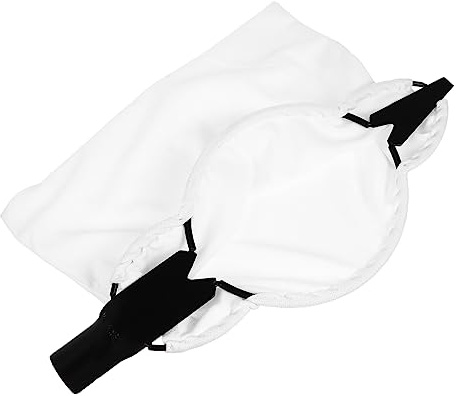 Toyvian Raccoglitore Di Frutta in Acciaio Resistente Cesto Elastico a Forma Di v Per Raccolta Da Giardino, Testa Doppia Lama Senza Viti, Adatto Per Mele e Pesche, Efficiente Per Frutti Da Albero