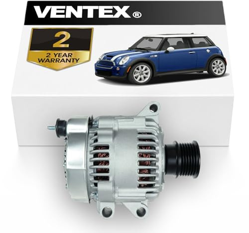 VENTEX® Alternator VTN1103 compatible with MINI 1.6 Cooper S R52 R53 2002-2007 JCW Works