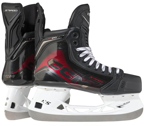 CCM JetSpeed FT890 Senior Ishockey skridskor, svart, 10.5 = EU 46, Passform: Regular