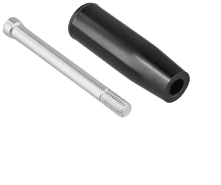 Jonikuper Poignée de volant tournante avec tige filetée mâle pour fraiseuse, tour, meuleuse – Outil de manivelle à bouton industriel M6/M8/M10 (M10 x 80)