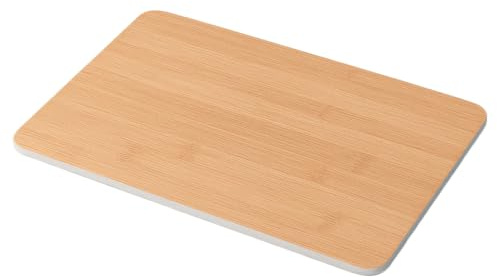 Acomoda Textil – Alfombra de Baño de Piedra Diatomita 40x60 cm. Tapete Antideslizante de Secado Rápido y Alta Absorción Práctico Higiénico y Funcional para el Hogar (Bambú)