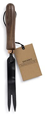 Barebones Fourche à désherber pissenlit - Manche en noyer - Acier inoxydable 410 traité thermiquement