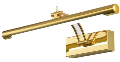 DOITOOL Luce LED da Bagno Specchio, Lampada da Parete per Trucco, 9W Freddo, 40cm, Design Moderno, Illuminazione a LED per Specchio Bagno, Facile Installazione