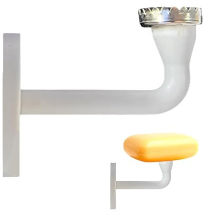 Porte-savon douche, porte-savon magnétique | Porte-savons en barre auto-drainants à ventouse - Porte-savon sans égouttoir, aimant amovible, économiseur de savon sec à l'air pour douche, baignoire, évi
