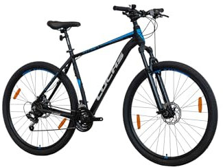 LUCHS Titan – Sportliches MTB mit 21-Gang-Schaltung, Scheibenbremsen & Aluminiumrahmen | 27,5 & 29 Zoll | Für Jungen & Herren - Mountainbike, Jungen & Herren Fahrrad (Blau, 29 Zoll)