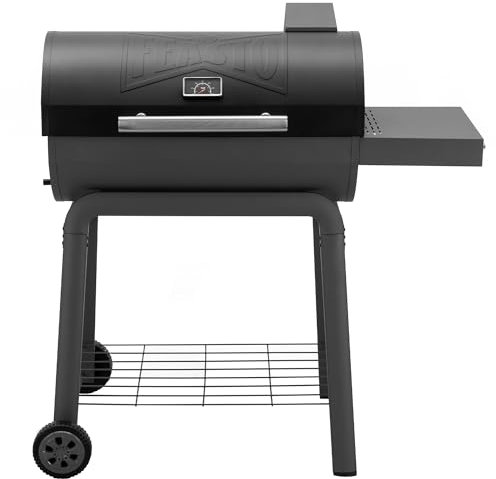 Feasto Barbecue au charbon de bois avec table d'appoint, 76,2 cm, barbecue d'extérieur très résistant de 647 m² dans la zone de cuisson pour barbecue extérieur dans le jardin, la terrasse et les fêtes