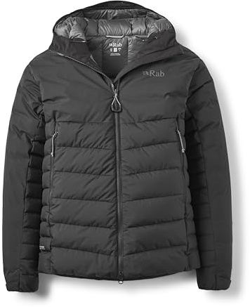 Rab Men's Infinity Windstopper Down Hoody | 800-Fill, GTX, Windproof, Gore-Tex, Down Jacket, for Climbing & Mountaineering