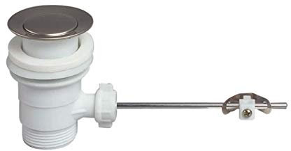 WIRQUIN Bonde de lavabo sans tirette SP201X - Plastique