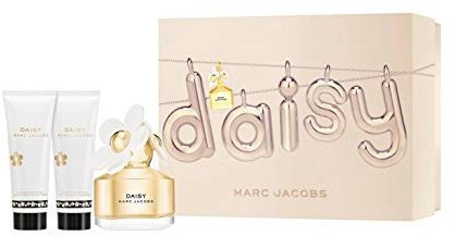 Marc Jacobs Daisy Eau de Toilette 50ml 2020 Gift Set (Contains 50ml EDT, 75ml Body Lotion & 75ml Shower Gel), (Pack of 1)