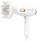 Rowenta Ultimate Experience Massage Haartrockner, 2200 Watt, Hochleistungs-Digitalmotor, Ionen-Booster, sanft rotierende Finger, 2in1 Föhnen mit revitalisierender Kopfmassage, Weiß/Kupfer, 1 Stück