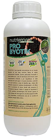Pro Byotik Bio- Concentrato Microbiologico Per Il Ripristino Della Fertilità Biologica Del Suolo e Nutrizione Delle Piante - 1 L
