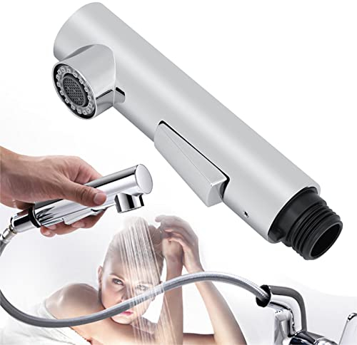Douchette Robinet Cuisine, Tête de Pulvérisation Robinet Extractible, Tête de Douche Remplacement Douchette pour Mitigeur Cuisine, Salle de Bain, Lavabo