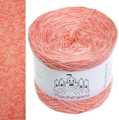 Farbverlaufsgarn Meliert 300g - 1140m 4 fädig Bobbel Wolle handstrickgarn stricken häkeln (Glücklich)