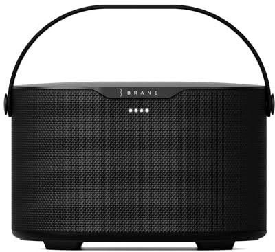 Brane Audio Brane X Smart Speaker, Portable Wireless Bluetooth Speaker, Internal RAD Subwoofer, 12 Hrs Playback, Waterproof IP57