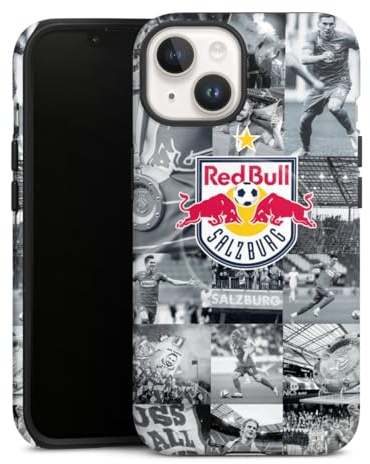 Magnetische Hülle kompatibel mit Apple iPhone 14 Handyhülle für MagSafe Outdoor Case in matt FC Red Bull Salzburg Red Bull Salzburg