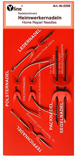 Heimwerkernadeln, Handnäh- Nadel Sortiment 6-teilig auf Karte, 0209