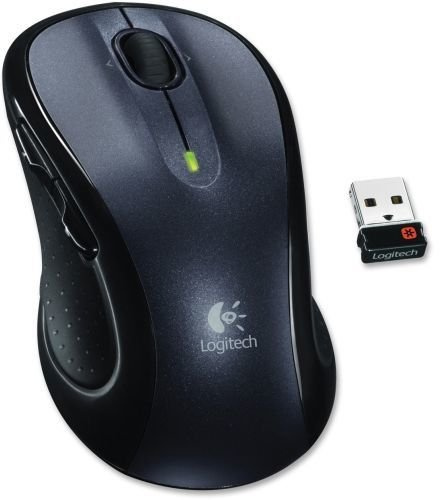 Logitech M510 Wireless Laser Mouse Molette de défilement sans fil, souris PC, PC/Mac, 4 voies